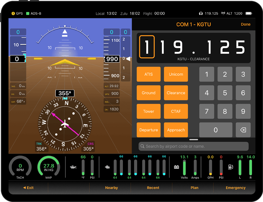 Falken Avionics Display