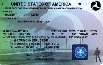 ground instructor license